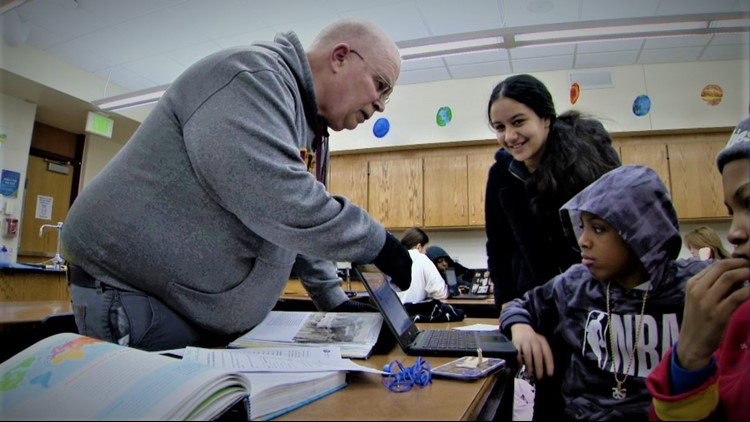 With substitute teachers in short supply, school custodian gets degree and becomes one