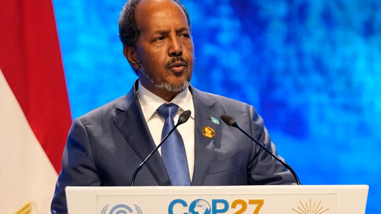 Somalia President Hassan Sheikh Mohamud visits Minneapolis