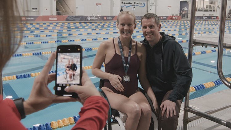 'Showcasing what's possible': At 6 months pregnant, Paralympian Mallory Weggemann places at nationals
