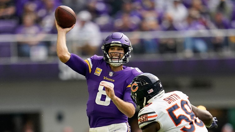 Cousins, Vikings snap to life with late TD, beat Bears 29-22