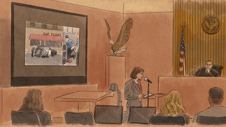 Bodycam video opens Day 2 in federal trial of former Minneapolis officers