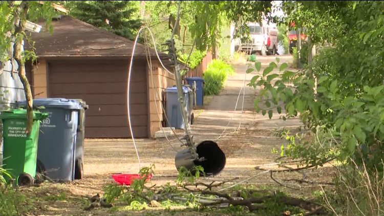 Thousands without power in Twin Cities after storm