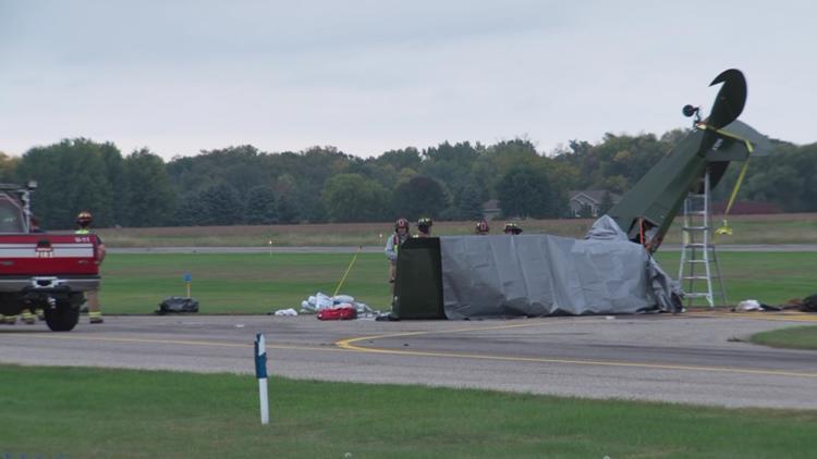 Plane crash at Buffalo Municipal Airport, multiple agencies responding