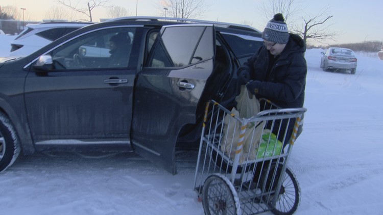 Wind chills, blowing snow causes some early closures