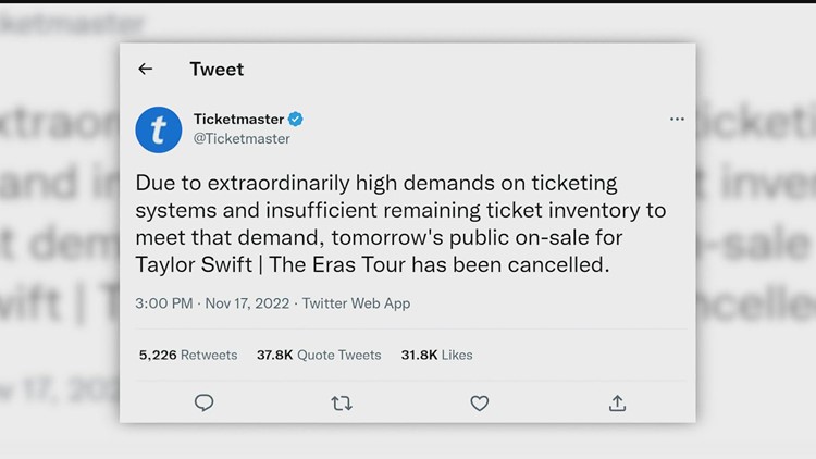 Sen. Klobuchar putting pressure on Ticketmaster after nationwide site issues