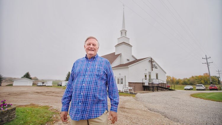 127-year-old church finally gets its steeple, thanks to great grandson of founder 127-year-old church finally gets its steeple, thanks to great grandson of founder