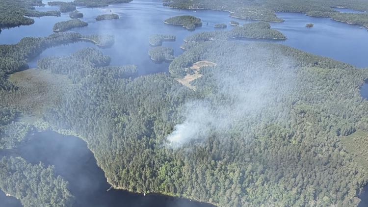 Wildfires in northern Minnesota nearly all contained
