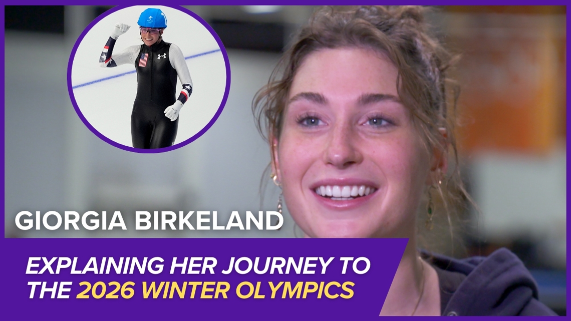 Giorgia Birkeland: From frozen lake with grandma to Olympic team pursuit