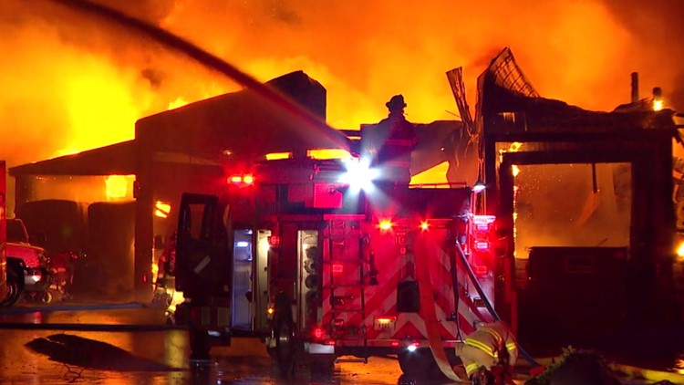 Twin Cities greenhouse destroyed by fire
