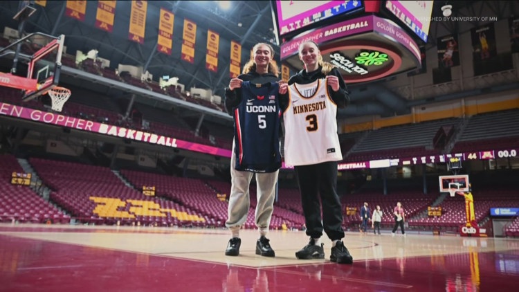 Paige Bueckers' former teammate Amaya Battle cheers on her WNBA dreams