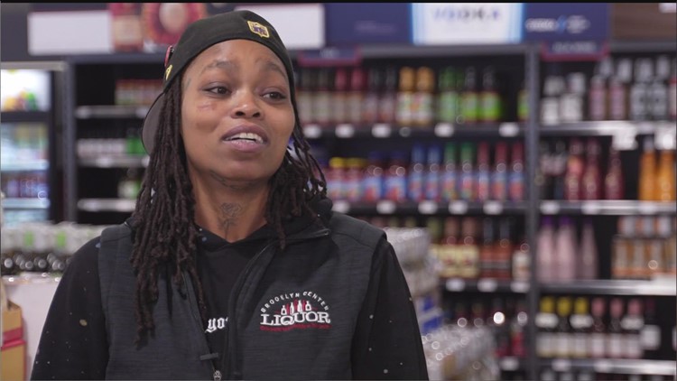 'I didn't care about the shoes, I cared about him' | Liquor store worker gives her favorite shoes to homeless man