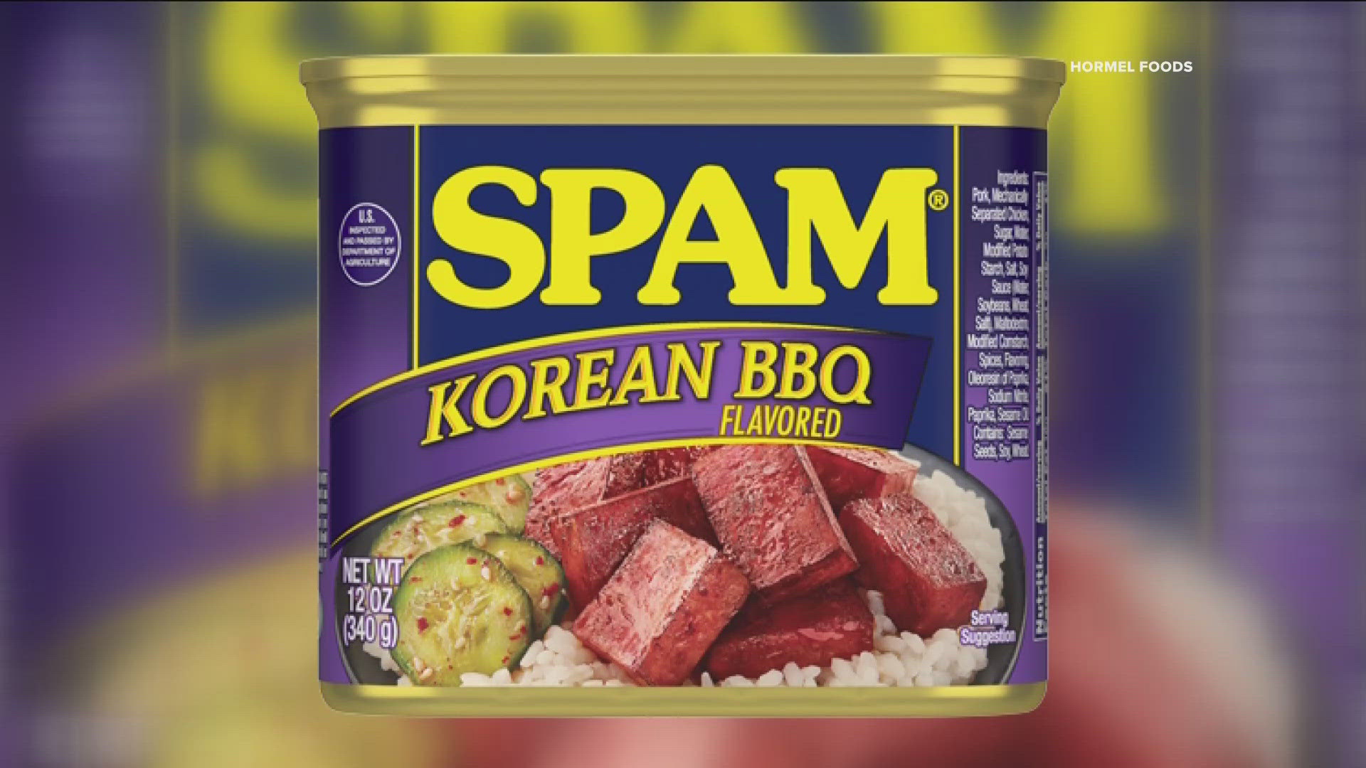 The makers of SPAM - Austin, Minnesota-based Hormel Foods - announced it has added a Korean BBQ-flavored variety to its roster of products.