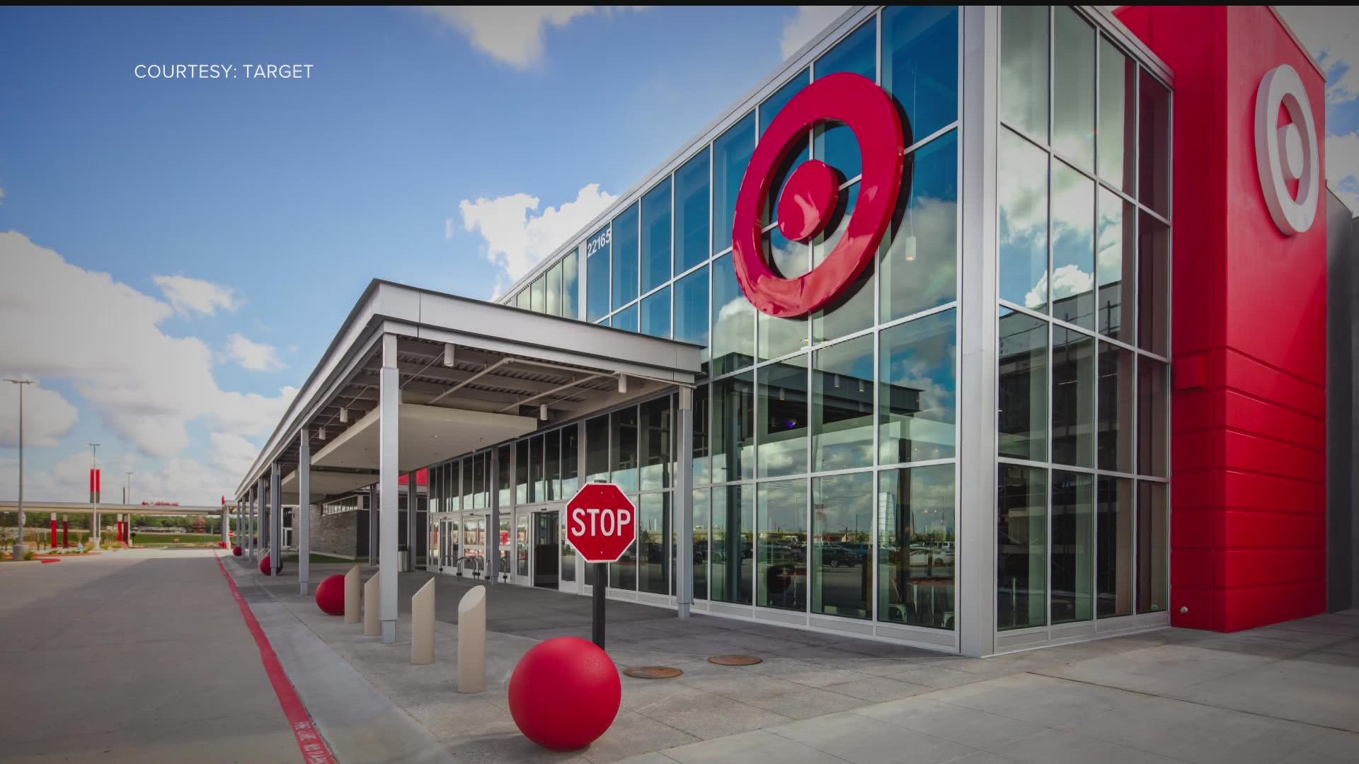 The new large-format stores will be about 20,000 square feet larger than the average Target.