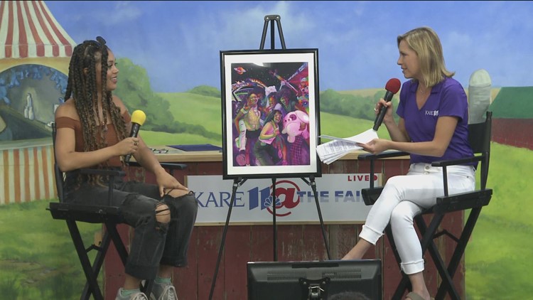 Check out the guests who dropped by the KARE Barn at the State Fair Monday