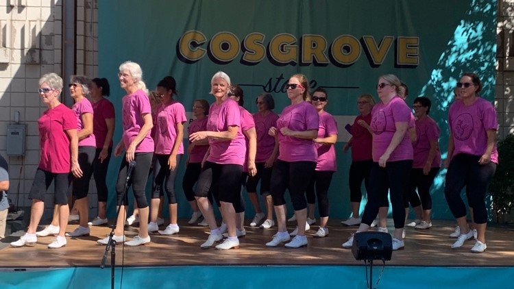 Local clogging group mixes contemporary music with traditional dance at State Fair