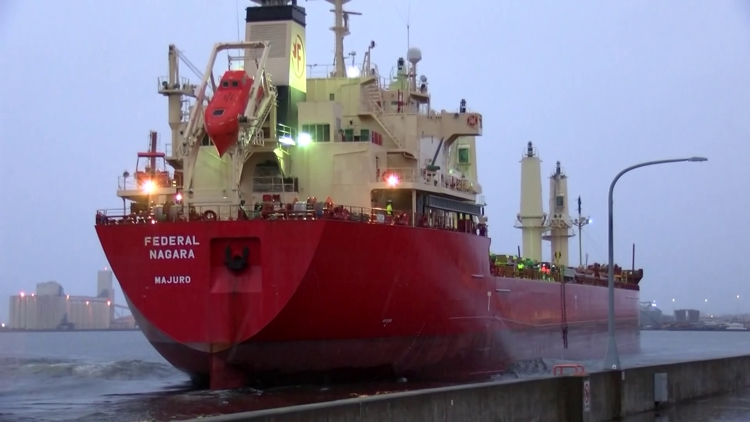 'Part of our life's blood': Twin Ports marks first 'saltie' arrival of 2025