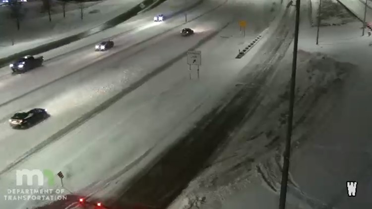 Road conditions remain dicey Thursday as winter storm continues