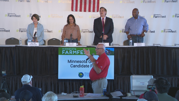 At FarmFest, political candidates for governor and U.S. Senate face off ahead of primary