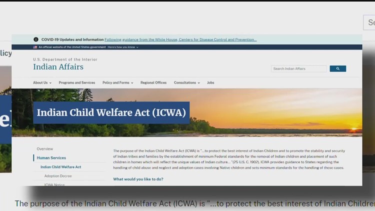 Supreme Court hears arguments challenging Indian Child Welfare Act