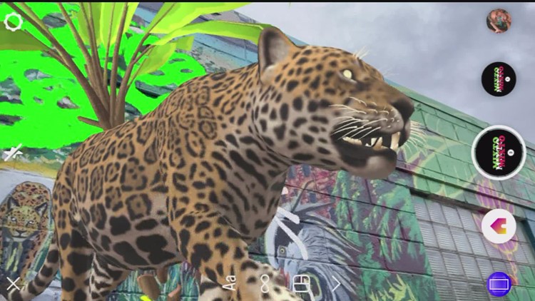 Richfield rainforest mural comes to life with AR technology