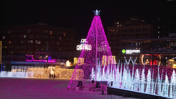 GLOW Holiday Festival illuminates CHS Field