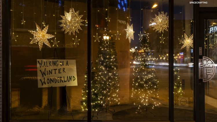 Uptown businesses unite to create winter wonderland