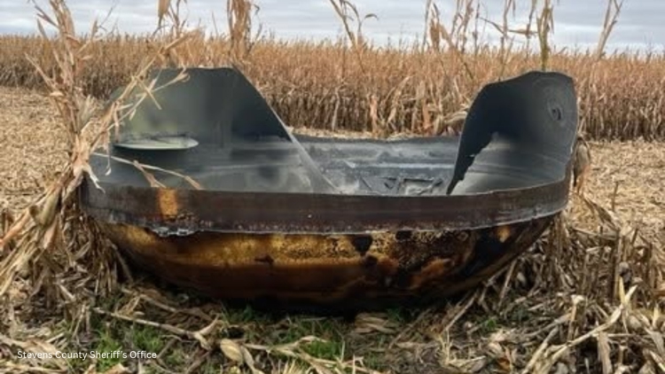 Possible 'space object' found in Minnesota cornfield