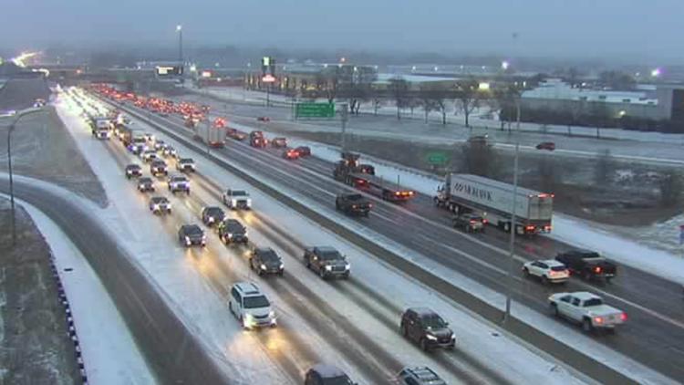 Winter Hazard Awareness Week begins with a round of snow Monday