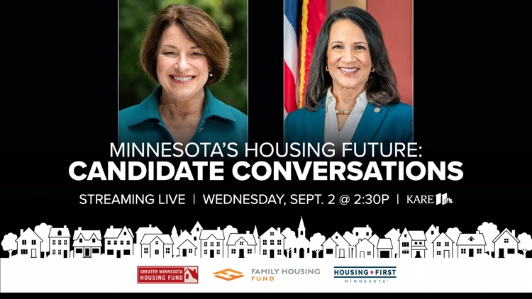 Demuth, Klobuchar to discuss housing issues in KARE 11 forum on Wednesday