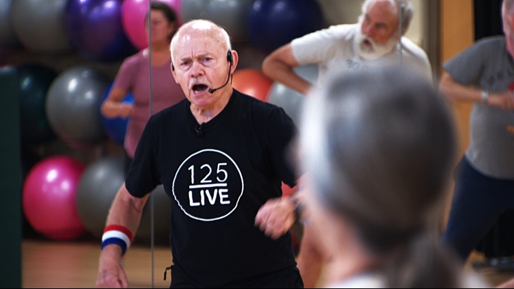 Still teaching fitness at 84, man sets Guinness record