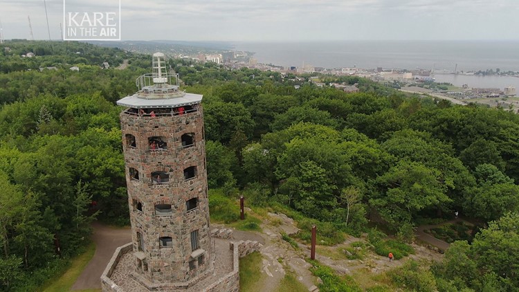 KARE in the Air: Enger Tower in Duluth