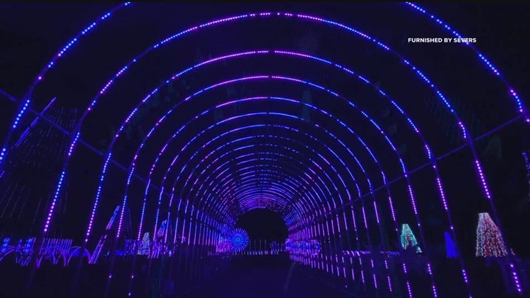 Millions of lights twinkling at Sever's Holiday Light Show in Shakopee