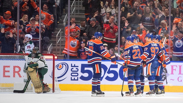 Nugent-Hopkins helps Oilers snap 7-game skid against Wild