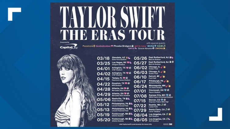 Taylor Swift coming to Minneapolis in 2023