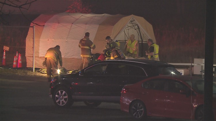 RR Donnelley warehouse catches fire