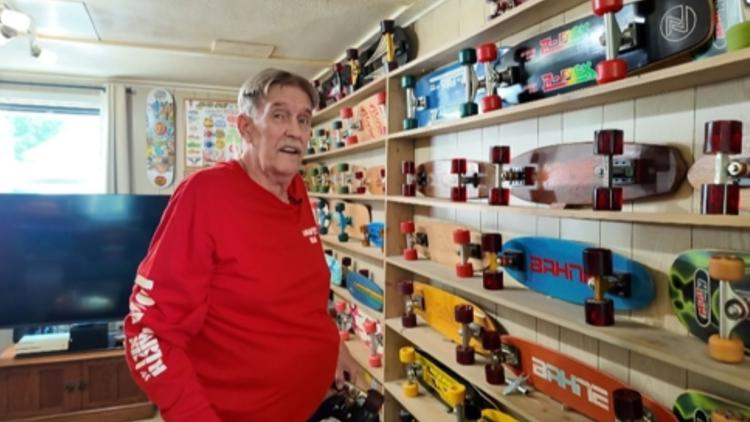 Shakopee man preserves skateboarding history with vintage collection more than 50 years old