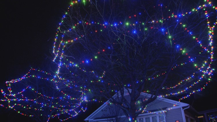 Eagan subdivision lights up for Christmas – again – to remember neighbor