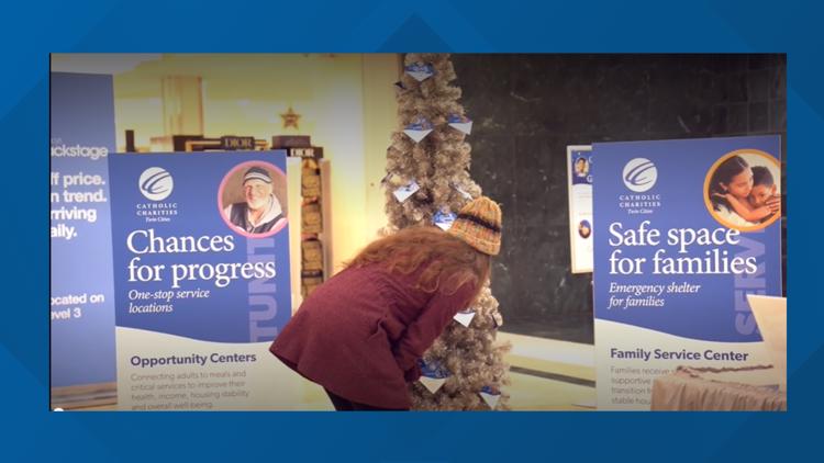 Catholic Charities 'Giving Tree' event at MOA