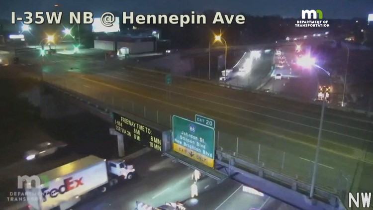 Fatal crash reported on I-35W Friday morning
