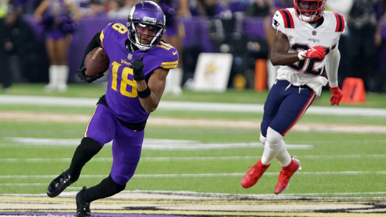 Cousins, Jefferson lead Vikings to win over Patriots