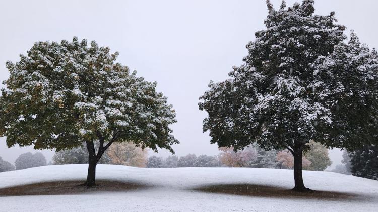 Here's what the snow looked like around the Twin Cities