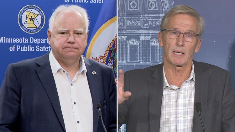 Walz, Jensen meet in Rochester for 2nd gubernatorial debate