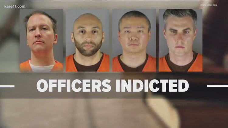 Grand jury indicts 4 former officers involved in George Floyd death