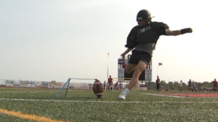 Alexandria kicker inspired by Blair Walsh's miss