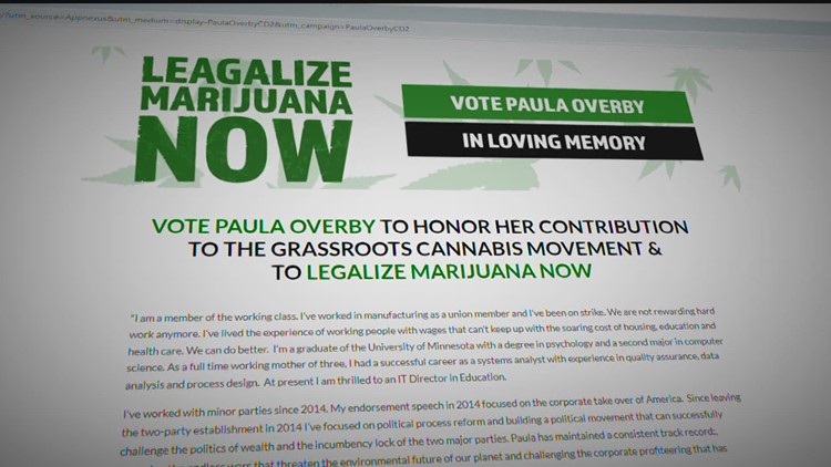 Ad from right-wing PAC urges vote for deceased 3rd party candidate