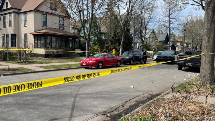 Minneapolis police on scene of shooting block away from elementary school