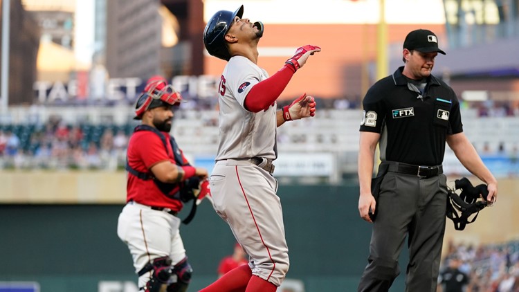 Bogaerts' grand slam backs Wacha, Red Sox beat Twins 6-5
