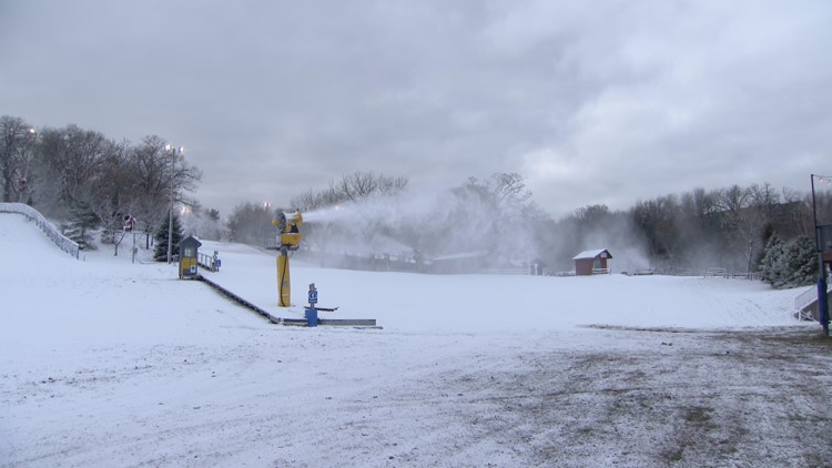 With temps down, snowmaking is on at Minnesota ski hills