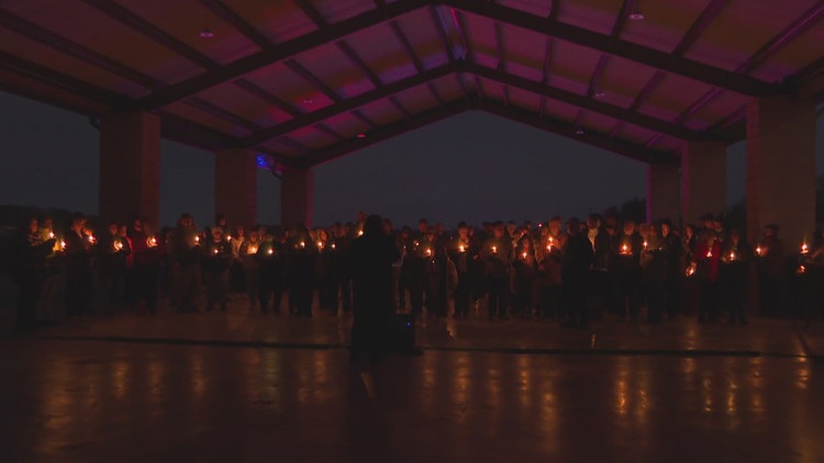 Copperas Cove community honors Officer Elijah Garretson at candlelight vigil