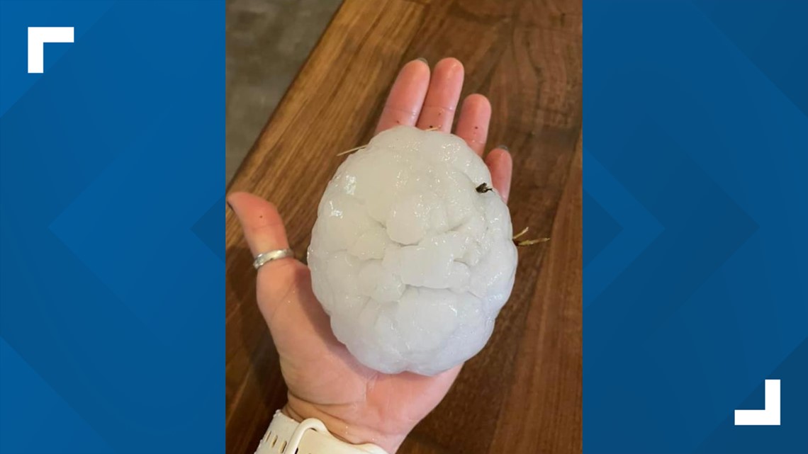 Central Texas hit with massive hail | wnep.com